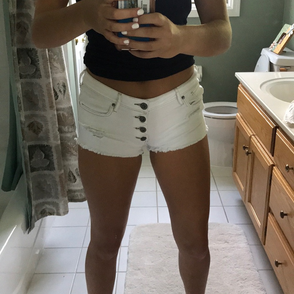 white shorts